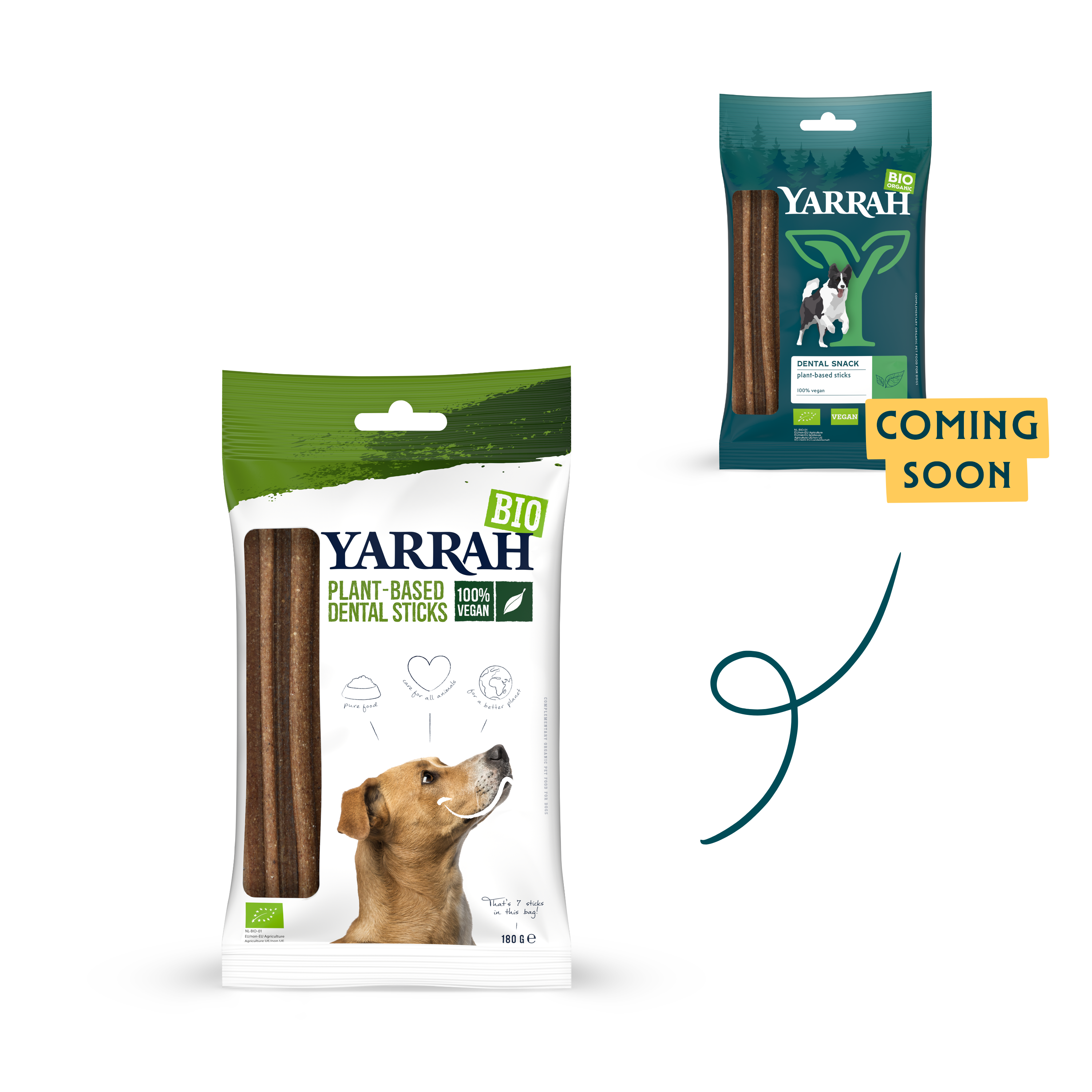Organic vegan dental sticks for dogs Organic vegan dental sticks for dogs