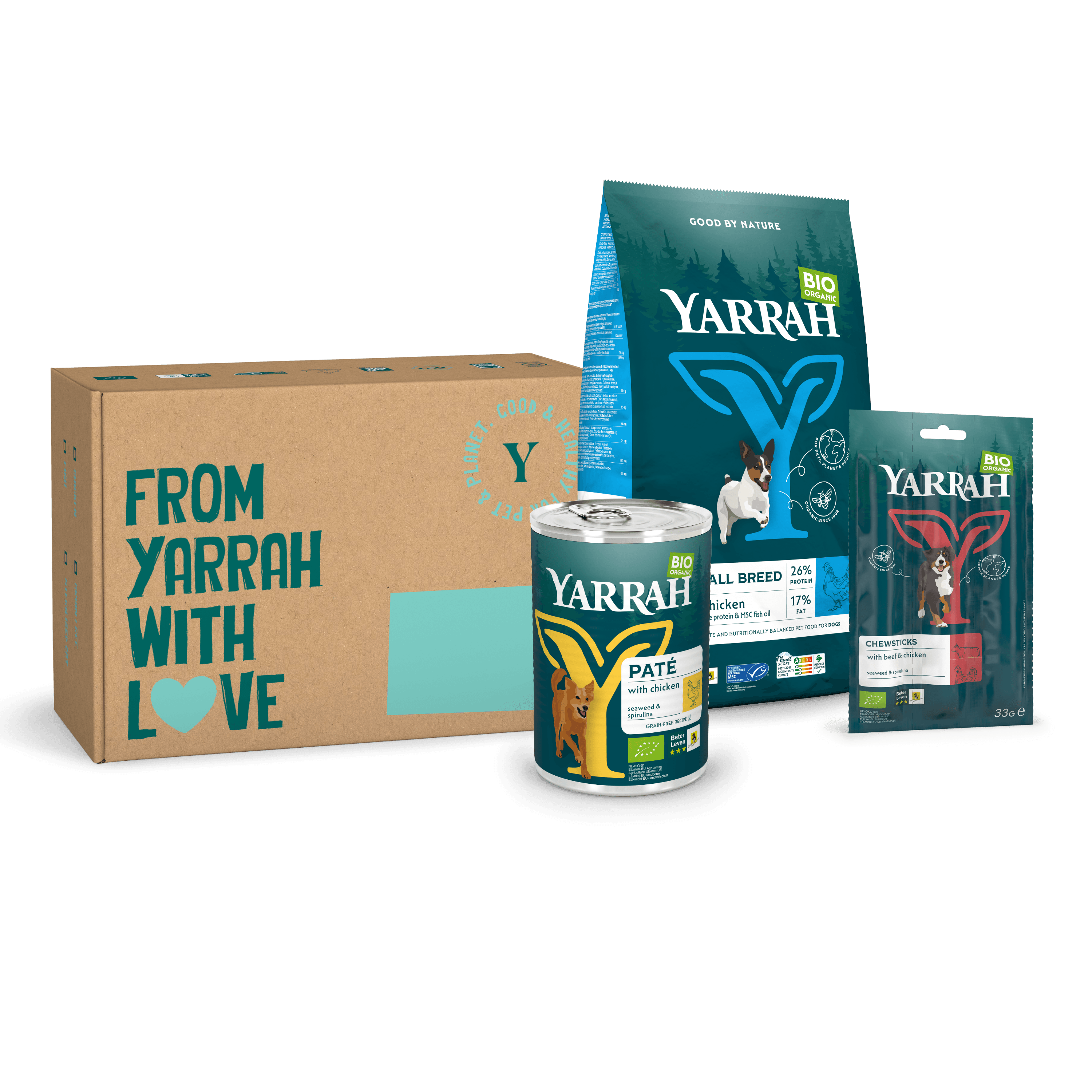 Probenpaket zu Bio package Hund Small breed