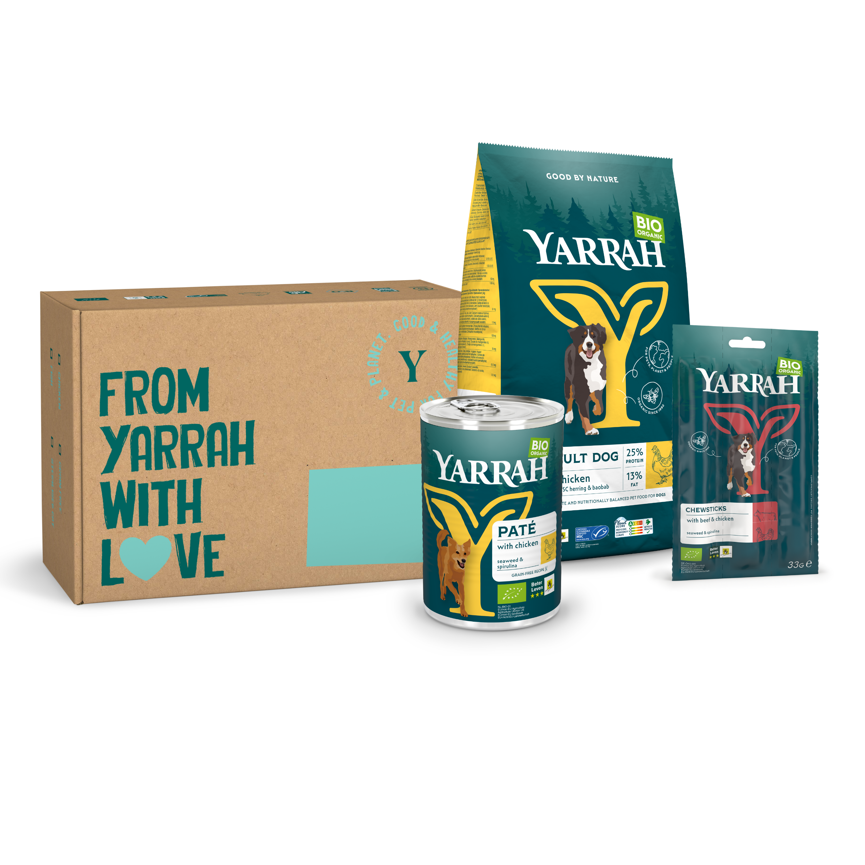 Pack d'échantillons à Organic package Chien Adult Pack d'échantillons à Organic package Chien Adult