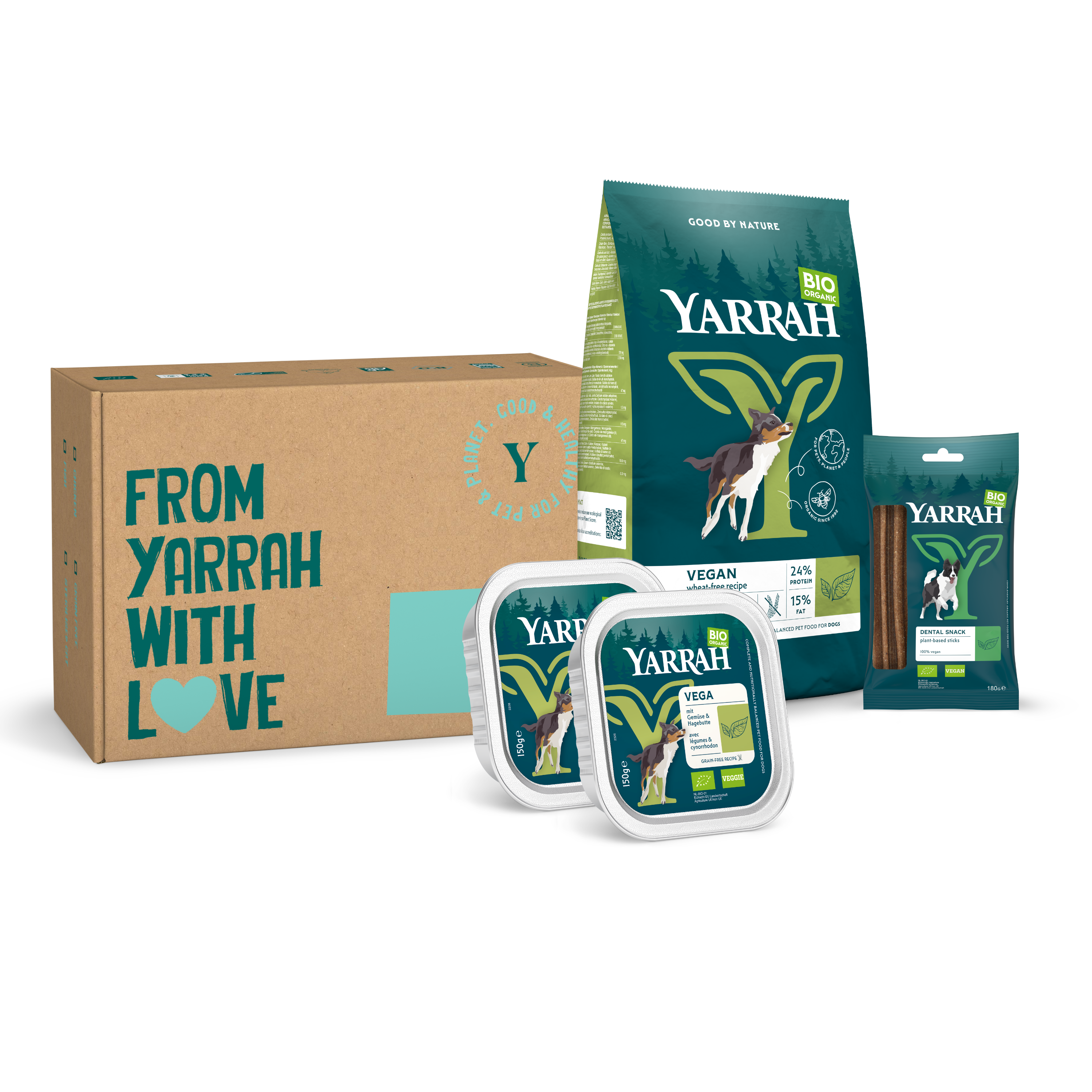 Pack d'échantillons à Organic package Chien Vega sans blé