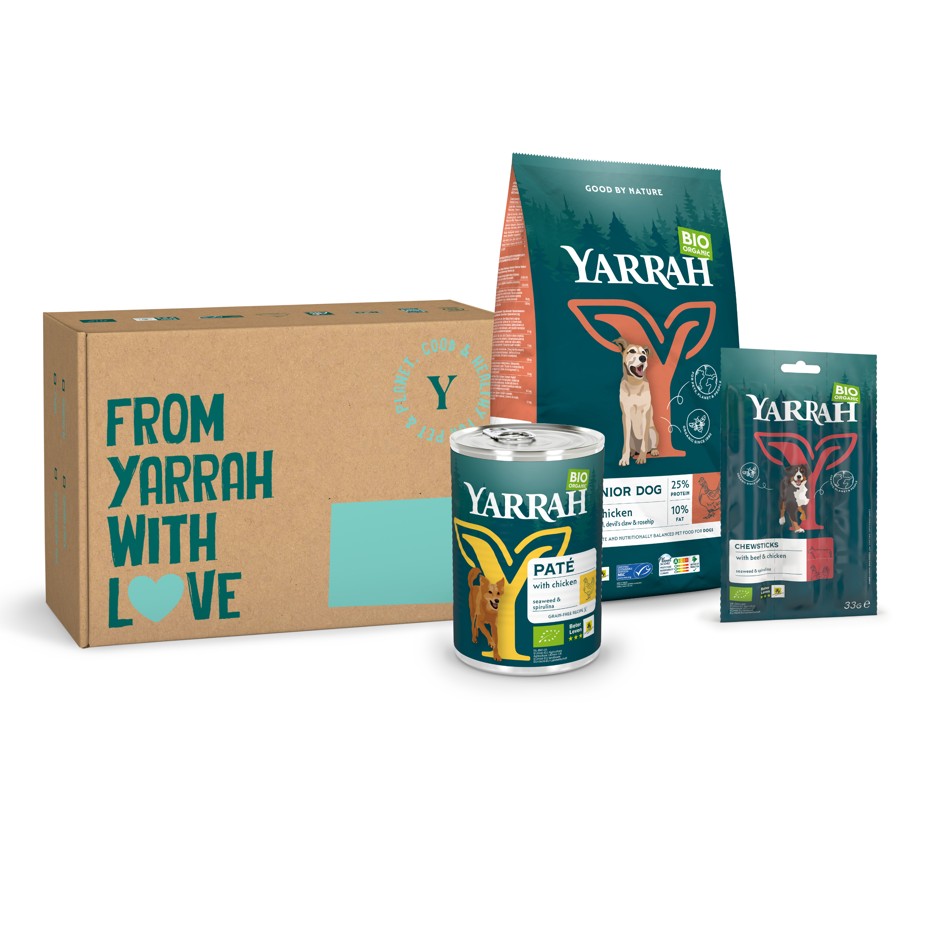 Pack d'échantillons à Organic package Chien Senior Pack d'échantillons à Organic package Chien Senior