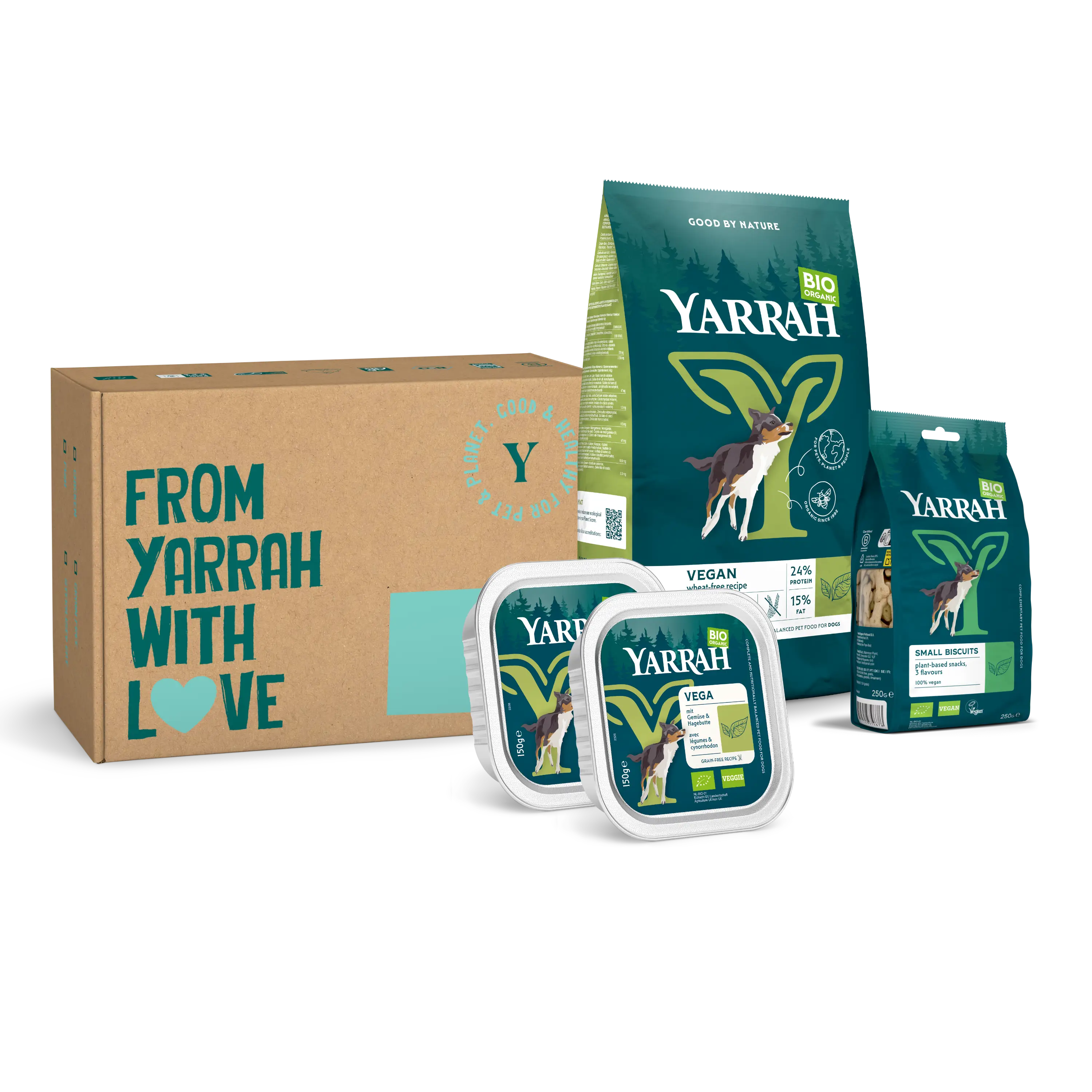 Pack d'échantillons à Organic package Chien Vega sans blé Pack d'échantillons à Organic package Chien Vega sans blé