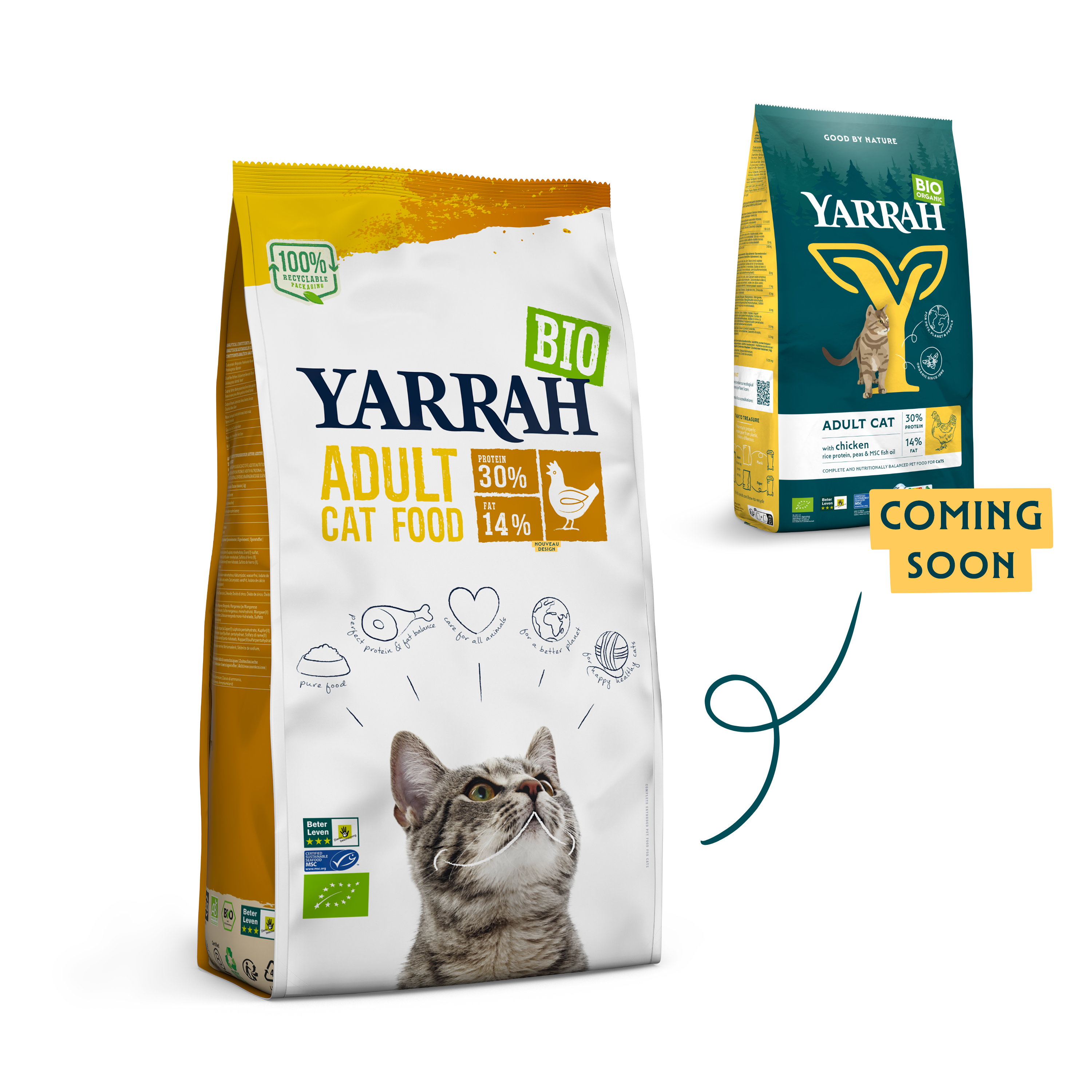 Organic Adult dry cat food with chicken Organic Adult dry cat food with chicken