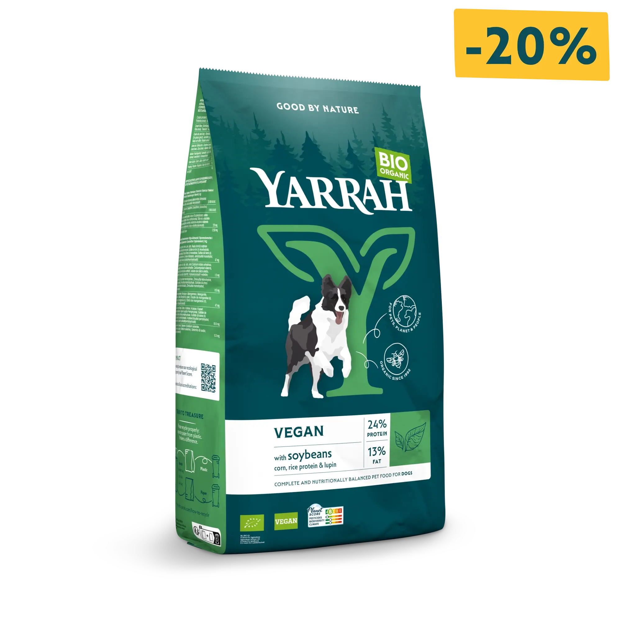 Organic Vegan dry dog food