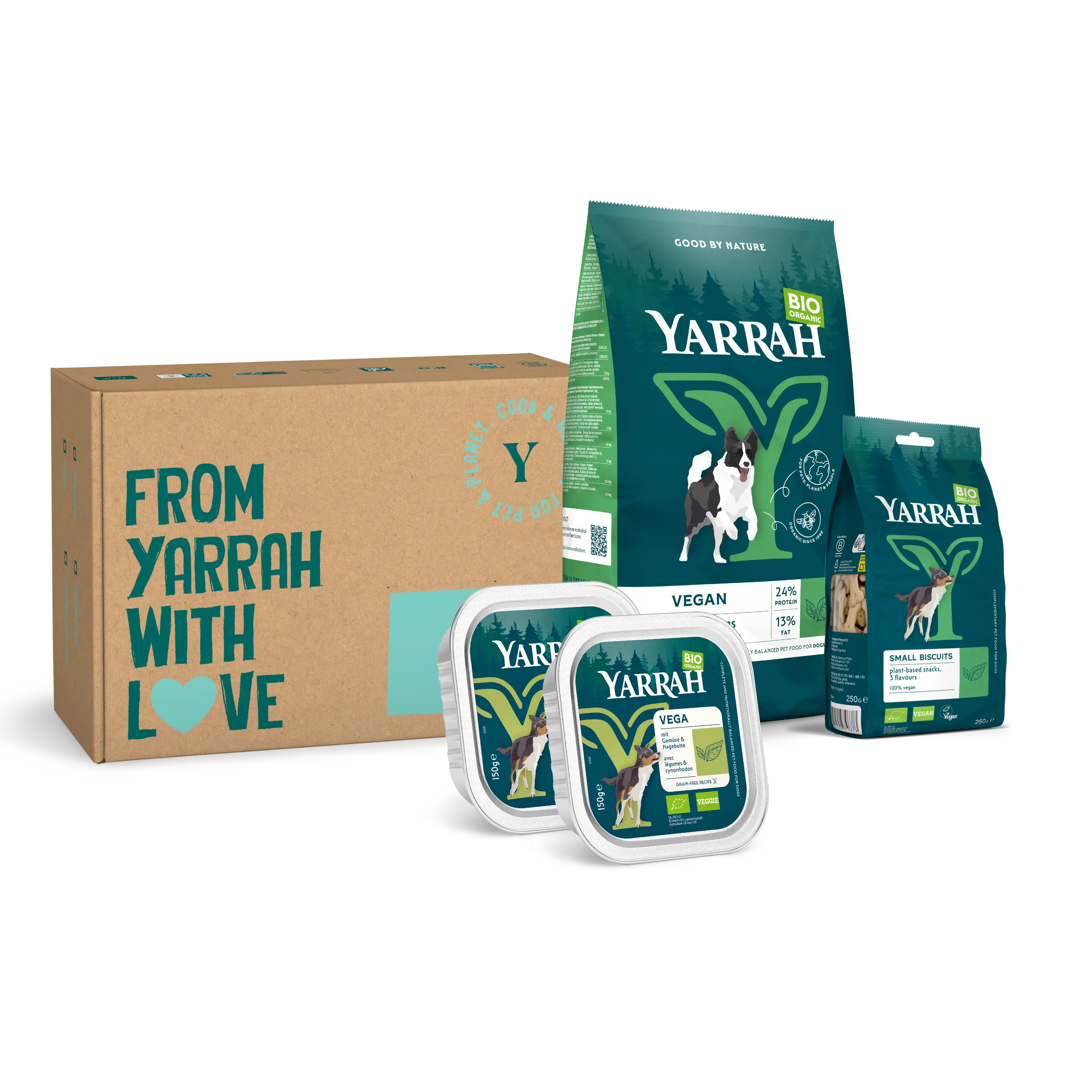 Pack d'échantillons à Organic package Chien Vega Pack d'échantillons à Organic package Chien Vega