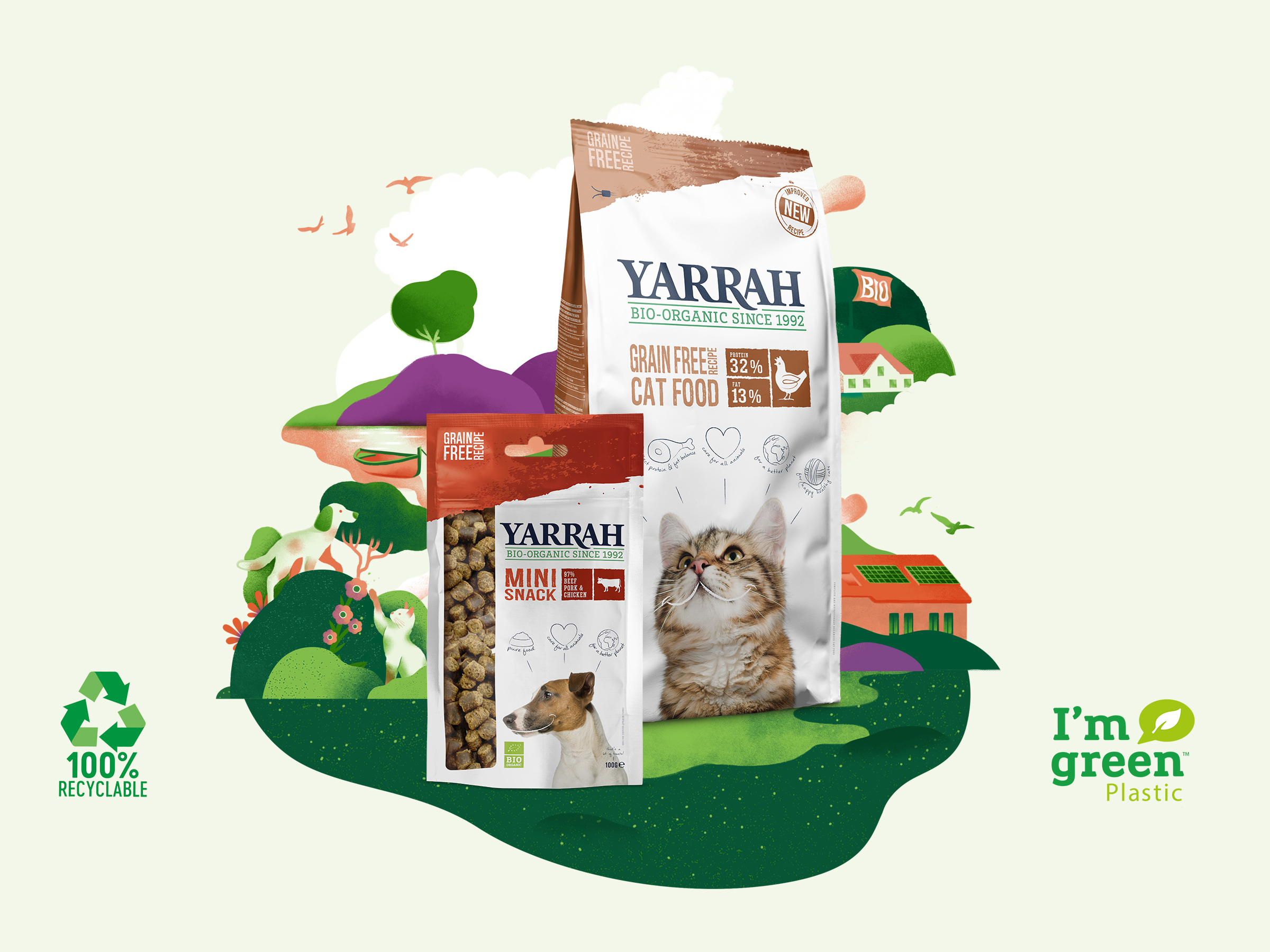Sustainable pet food packaging, what is what?