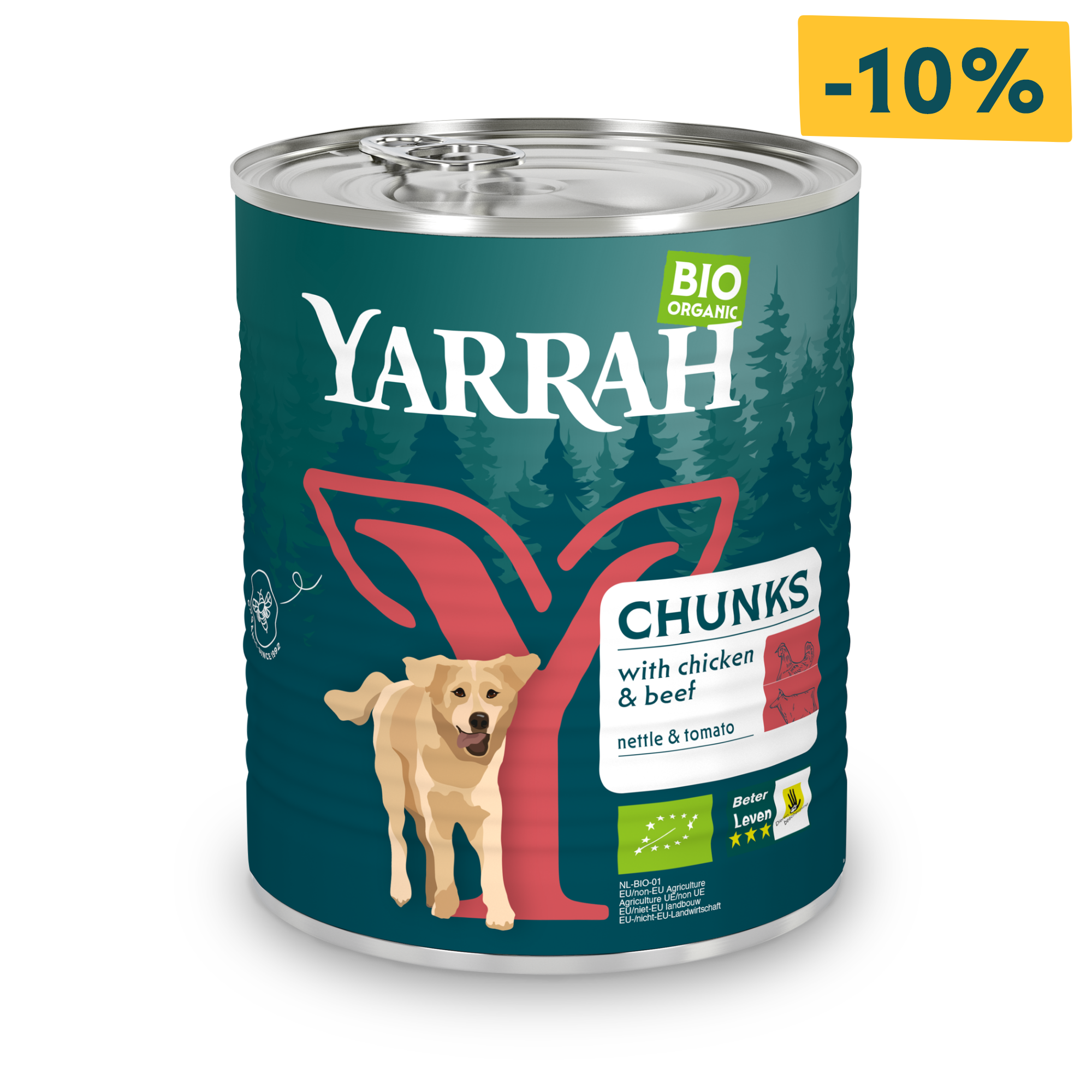 Bouchées biologiques au bœuf