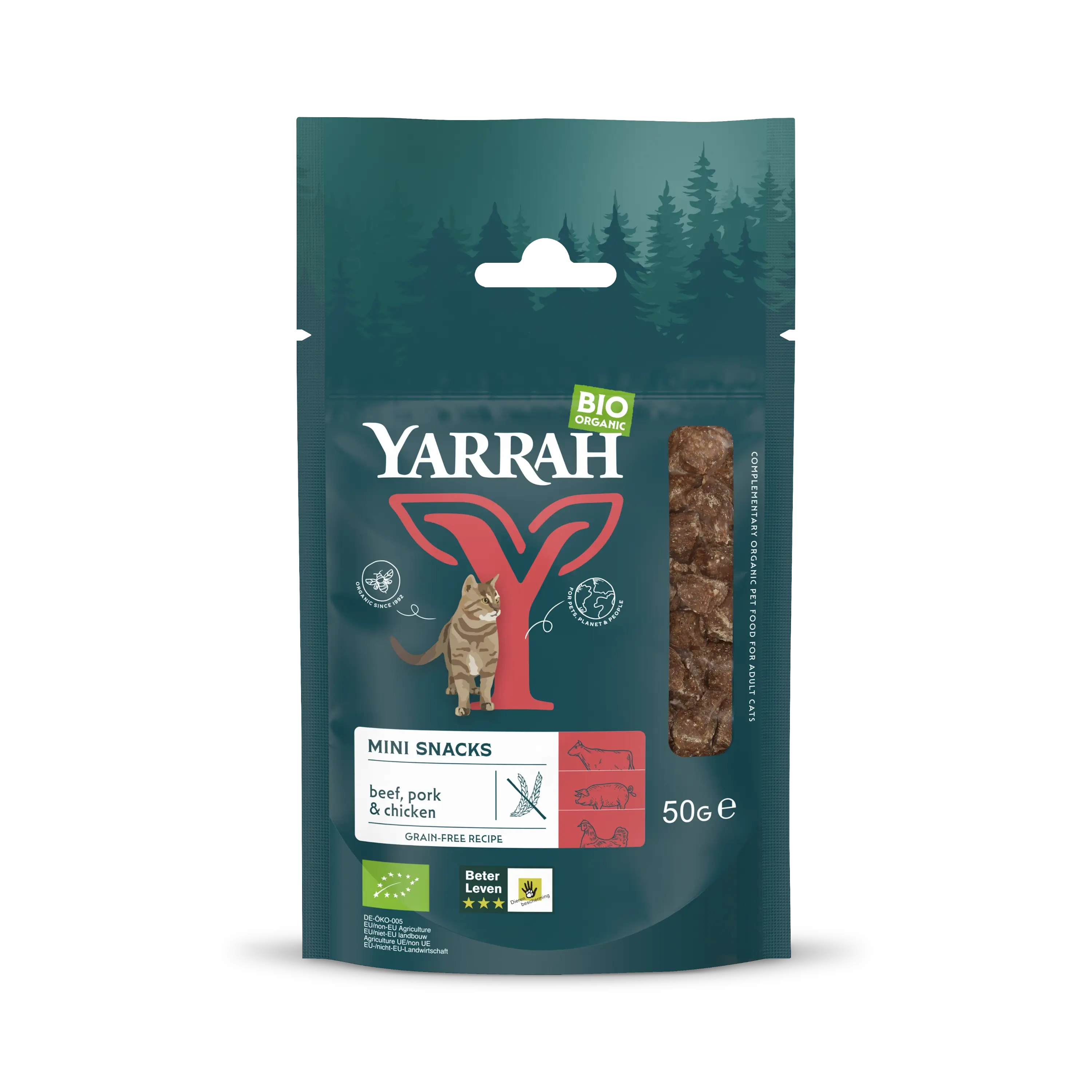 Organic mini snack for cats Organic mini snack for cats