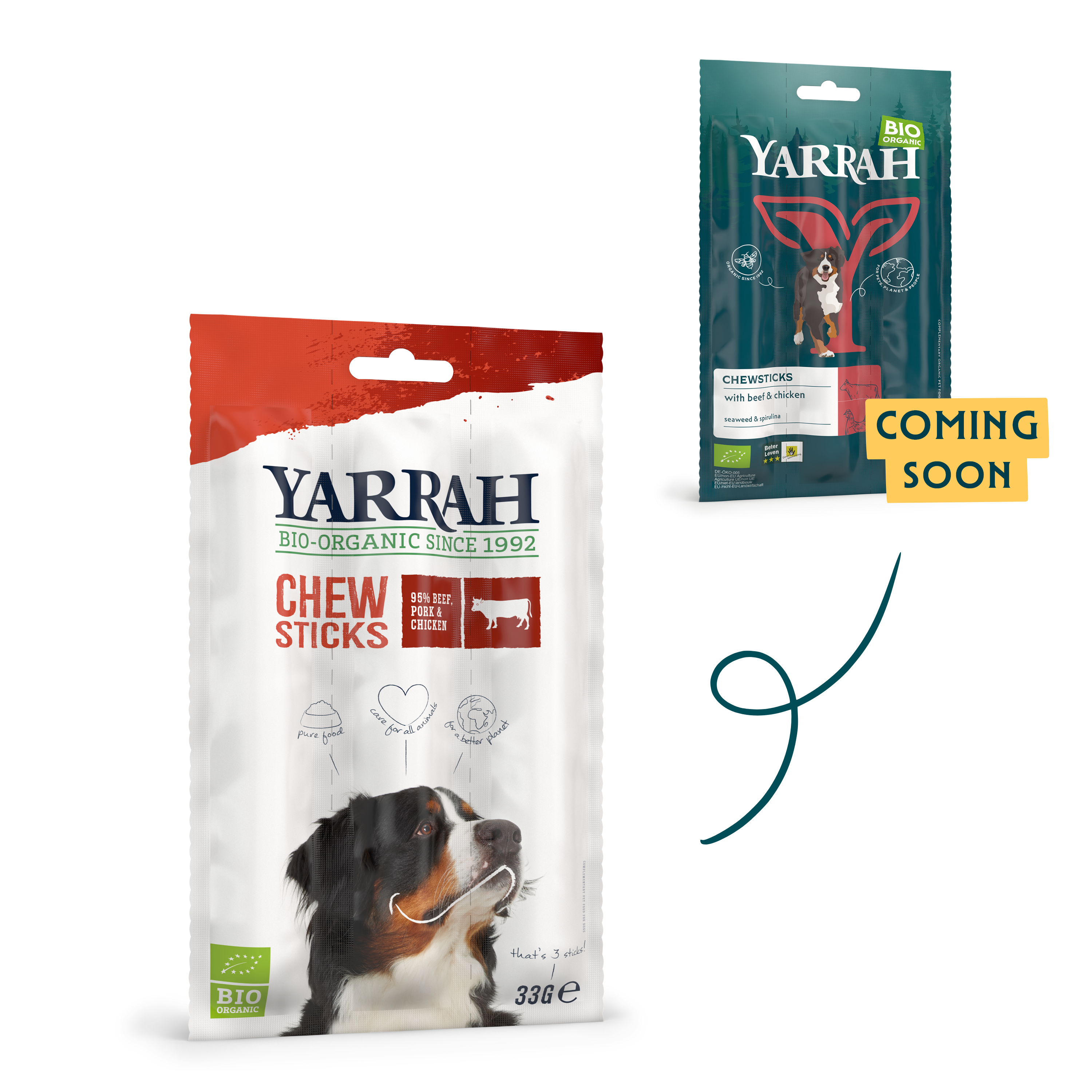 Organic chewsticks for dogs Organic chewsticks for dogs