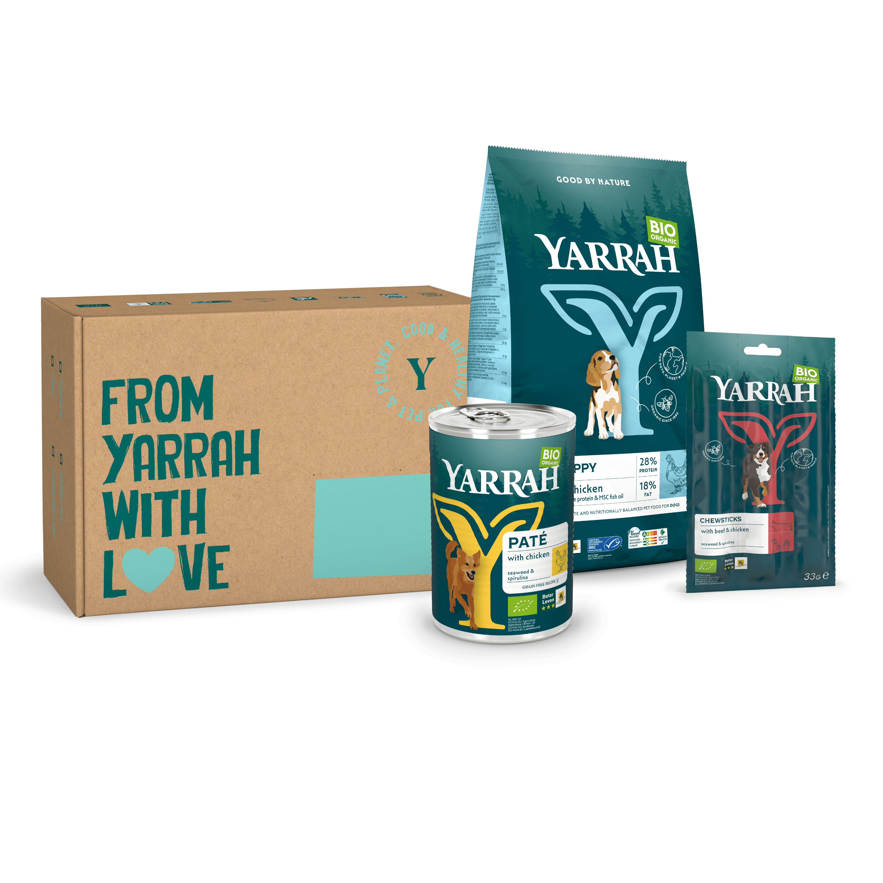Probenpaket zu Bio package Welpe