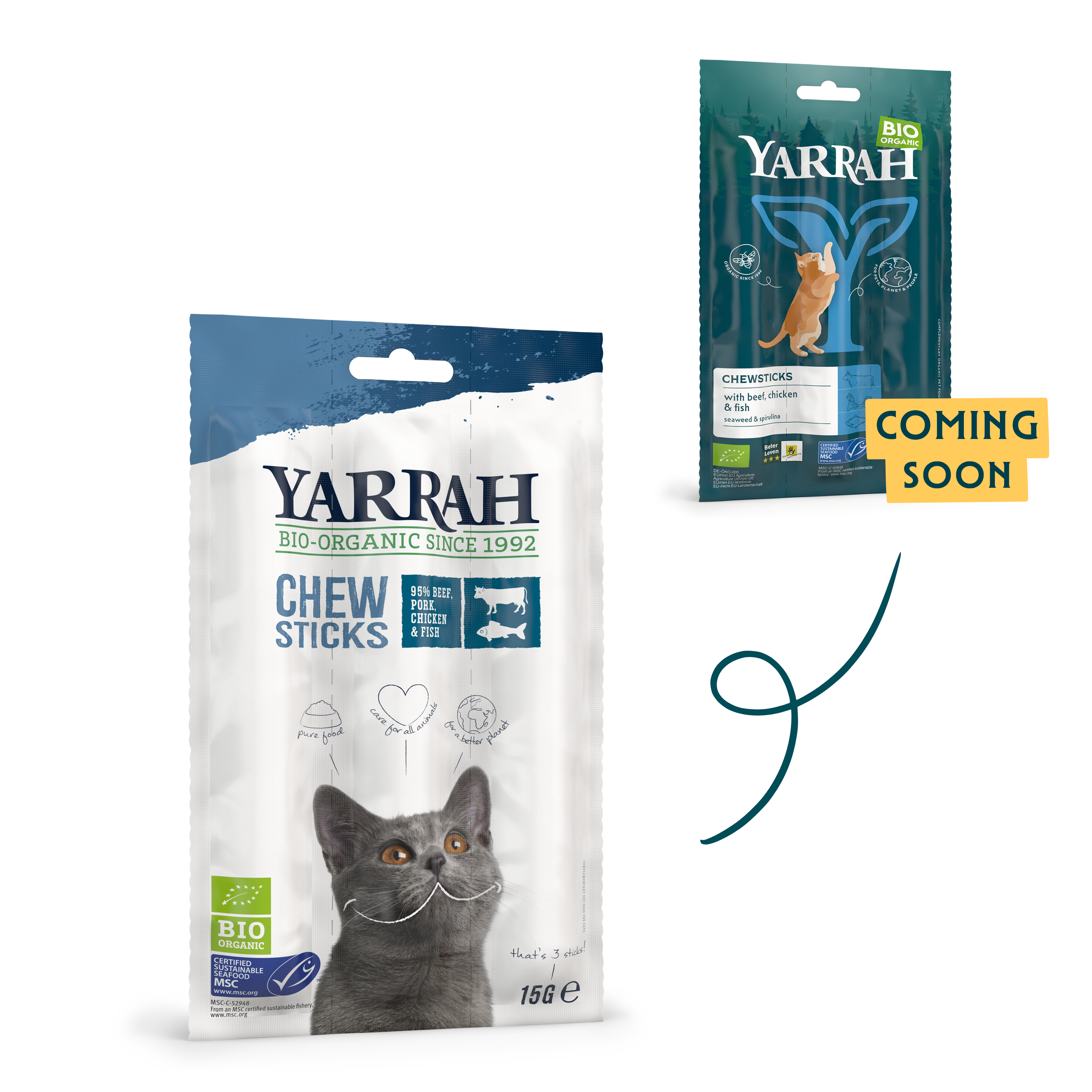 Organic chewsticks for cats Organic chewsticks for cats