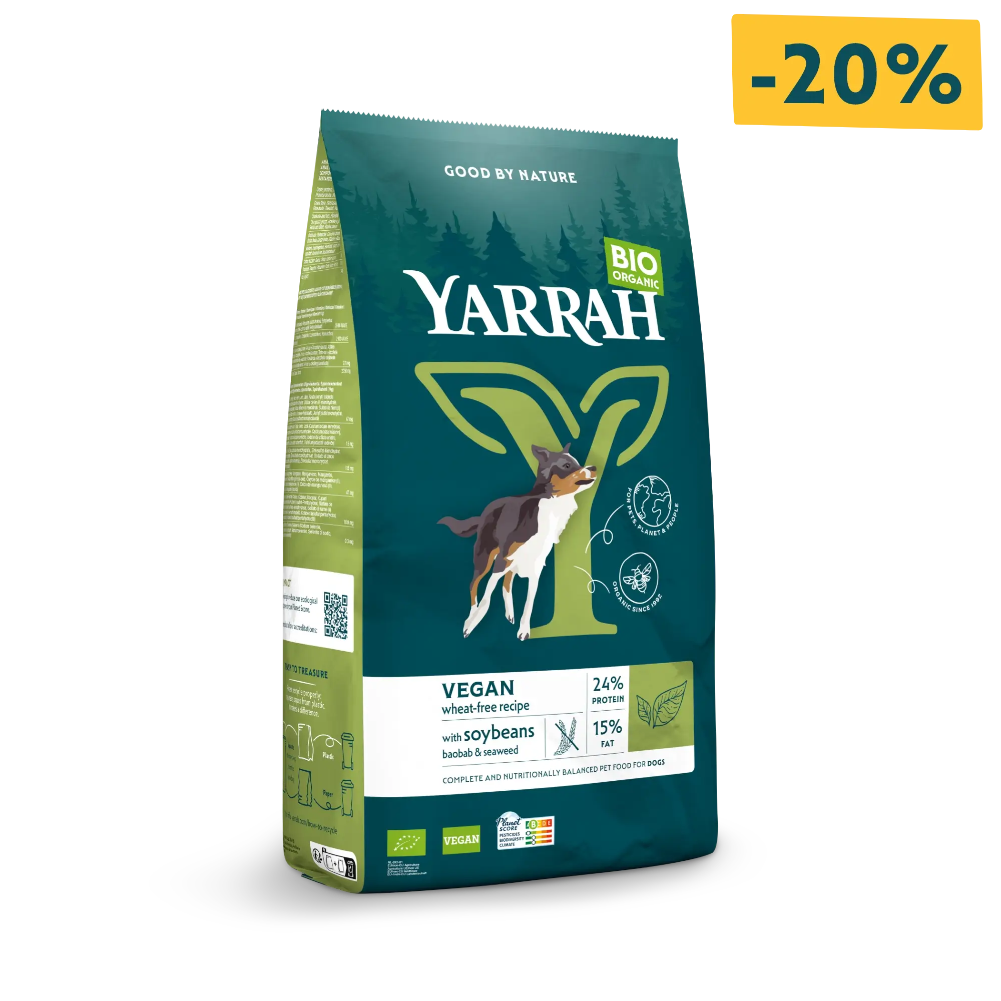 Cibo secco biologico Vegano Wheat free