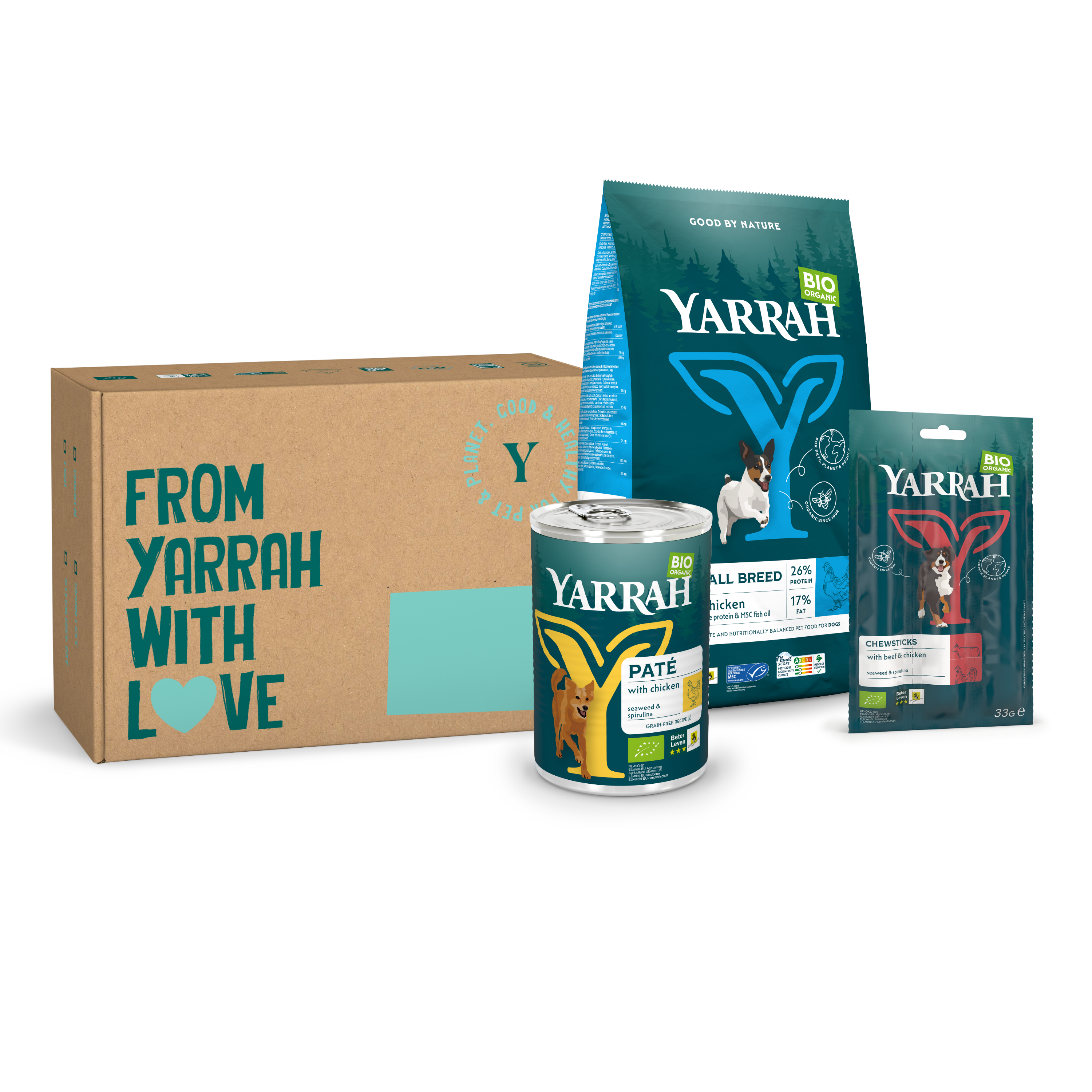 Pack d'échantillons à Organic package Chien Small breed Pack d'échantillons à Organic package Chien Small breed