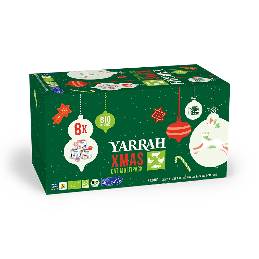 Organic cat food Christmas multi pack Organic cat food Christmas multi pack