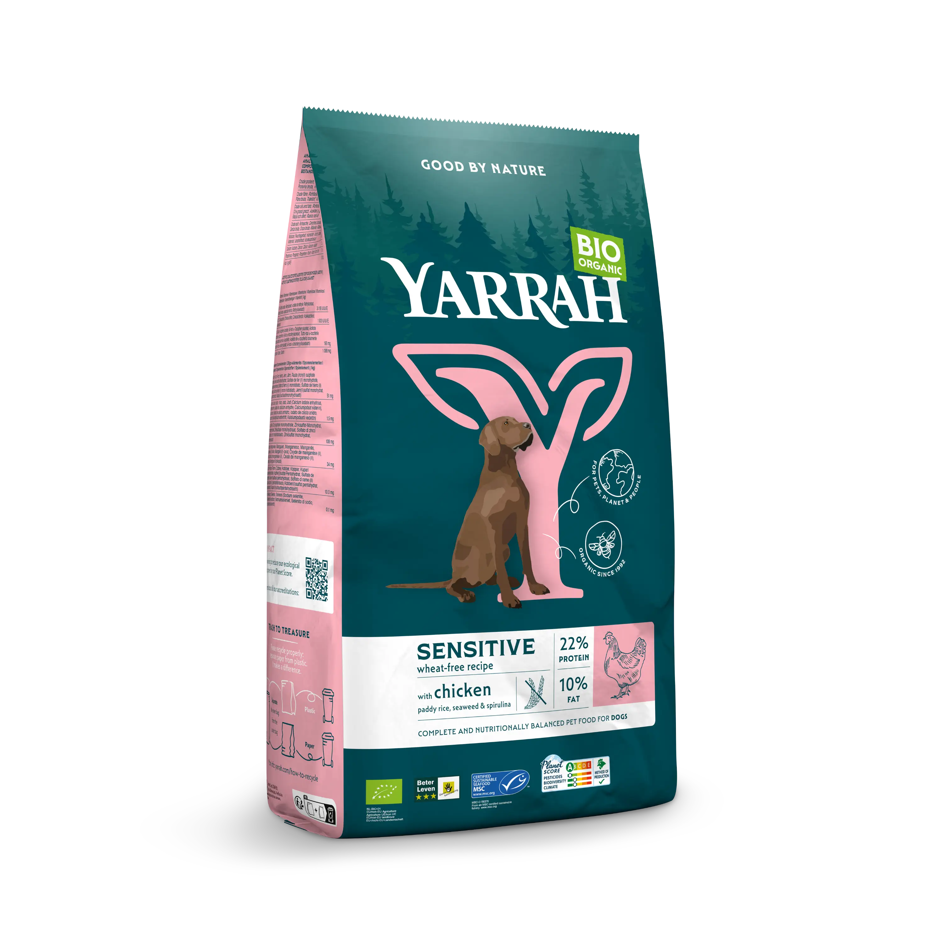Croquettes biologiques pour chien sensible Croquettes biologiques pour chien sensible