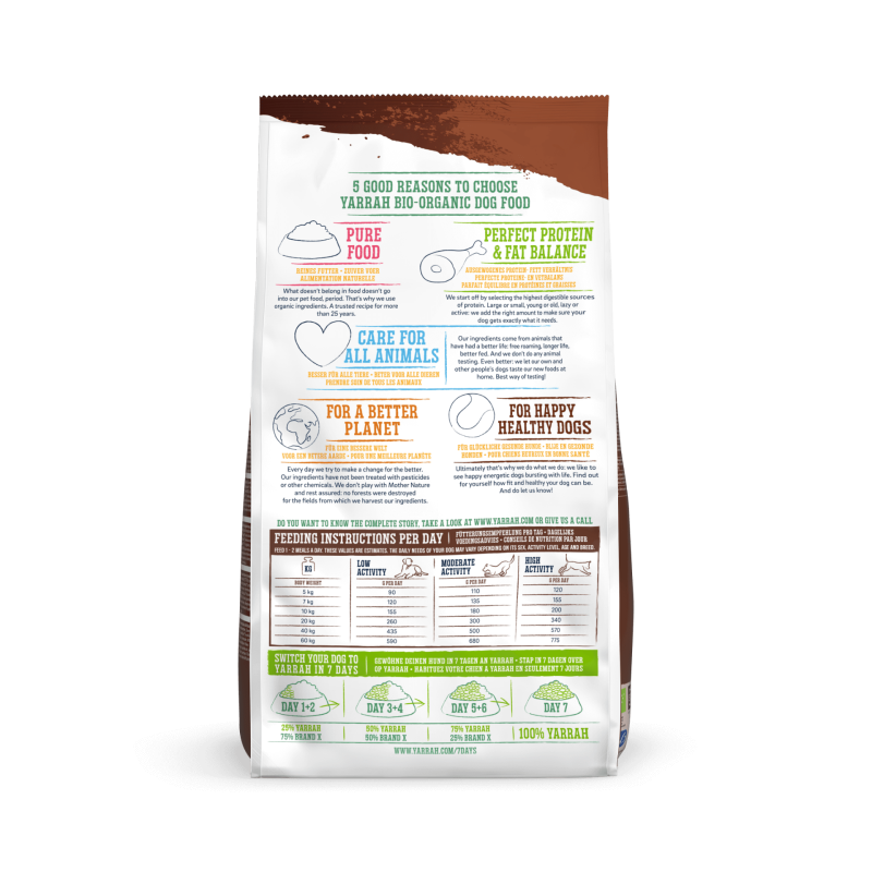 Organic Senior Dry Dog Food | Yarrah